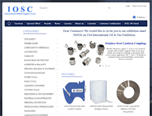 Tablet Screenshot of iosc.co.uk